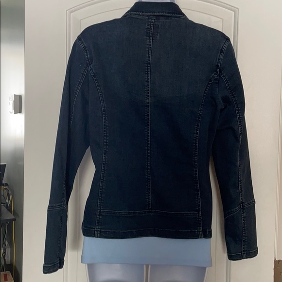 DRESS BARN DENIM JACKET, SMALL - Picture 4 of 9
